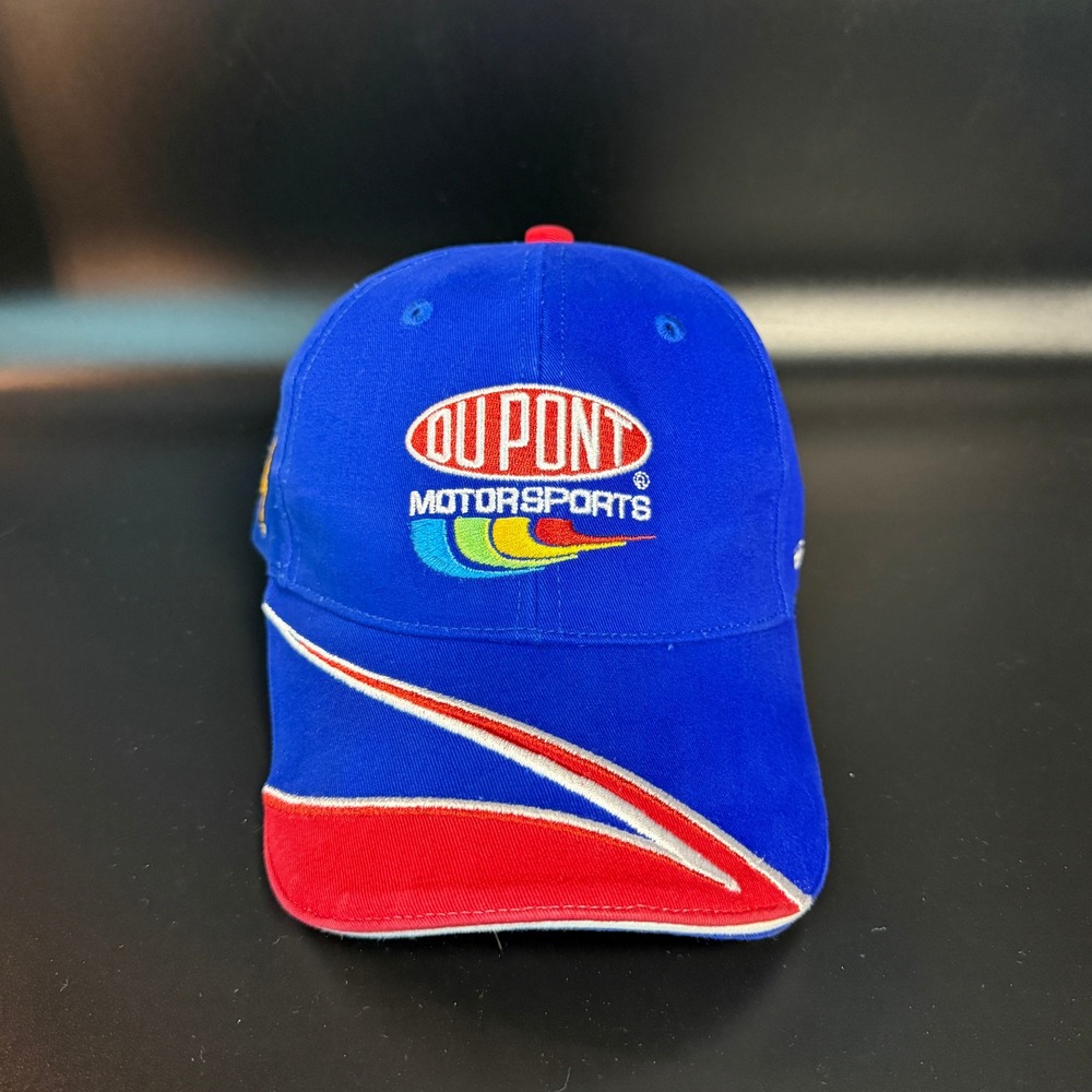 Winner's Circle Jeff Gordon‎ DuPont Motorsports Blue Cotton NASCAR Hat Mens OSFM